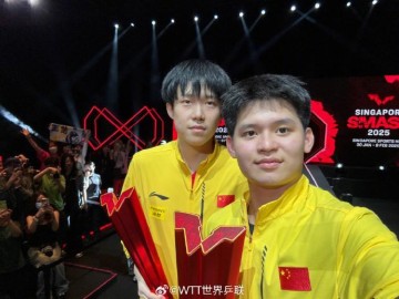 国乒连续七站国际赛事无缘男双冠军，上次夺冠是林诗栋/王楚钦